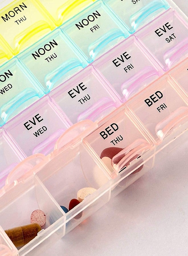 Xpandio Pill Medicine Organizer Reminder Storage Box for 28 Days or 4 Weeks - Image 4